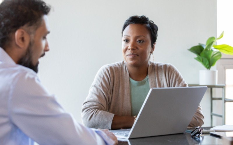 Business case development Procurement - modern office