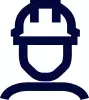 Builder dark blue graphics image