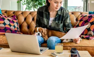 Employer working from home on finances
