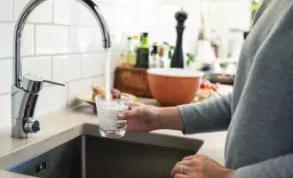 Utilities - filing cup with water