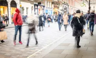 people walking