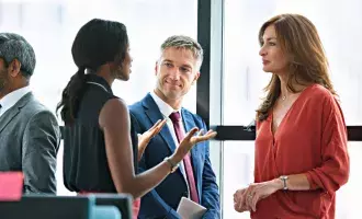 People meeting in conference