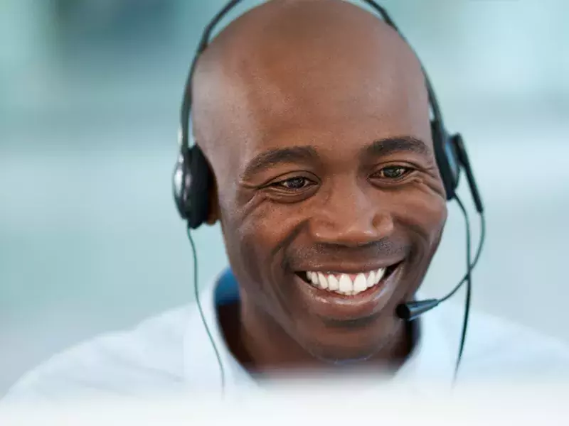 Call centre representative