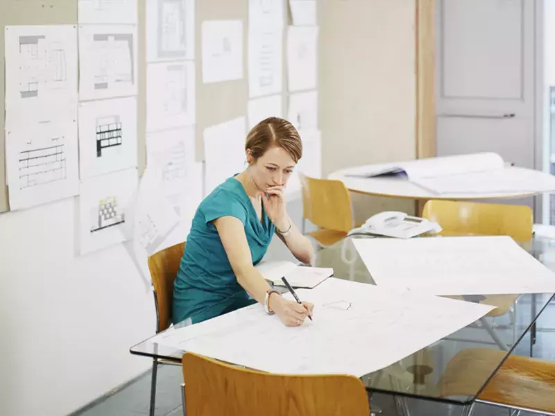 Professional building plans