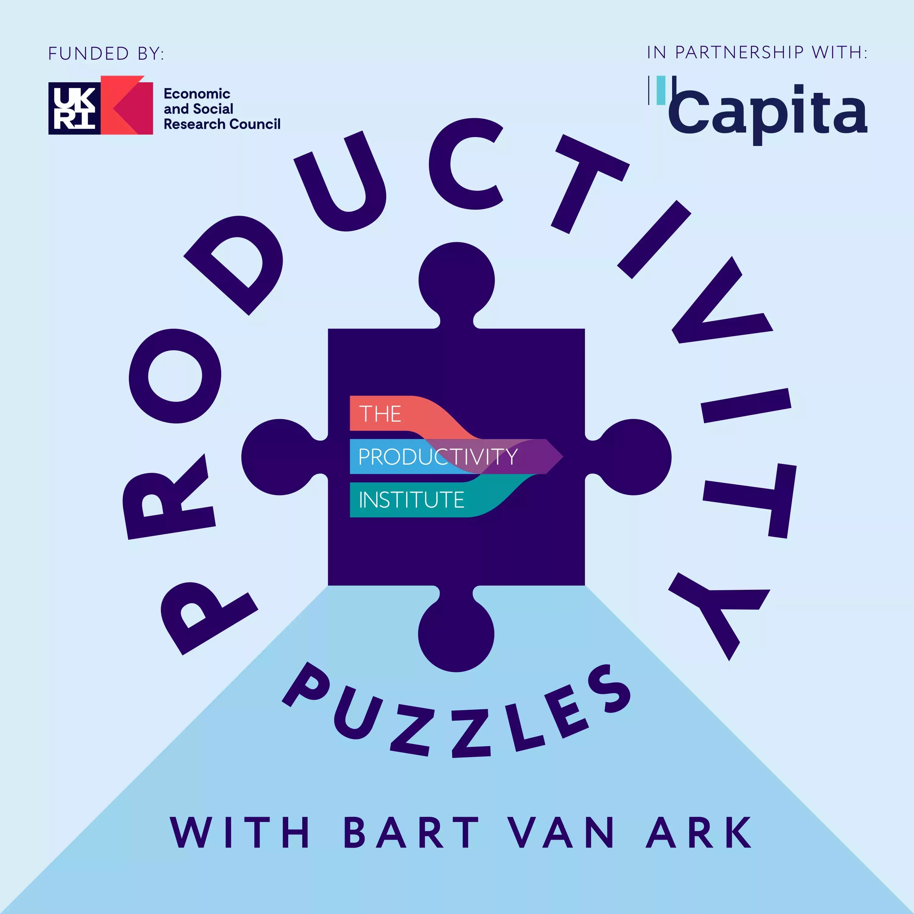 Productivity Puzzles logo with ESRC
