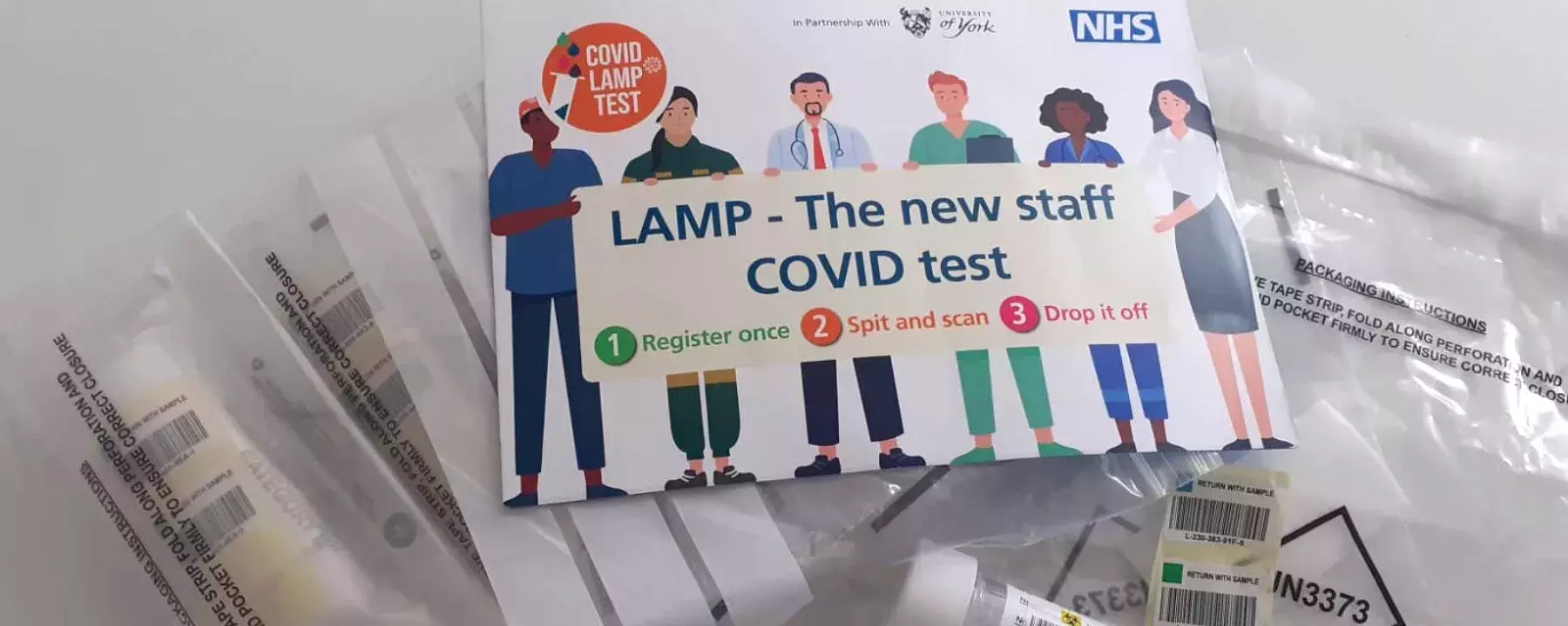 Keeping medical staff safe by administering a new infection testing scheme